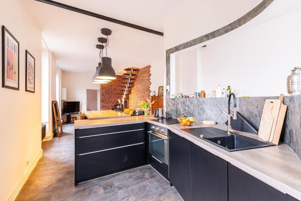 Maison, Appartement Type Triplex Atypique De Charme 쎙브히육 외부 사진